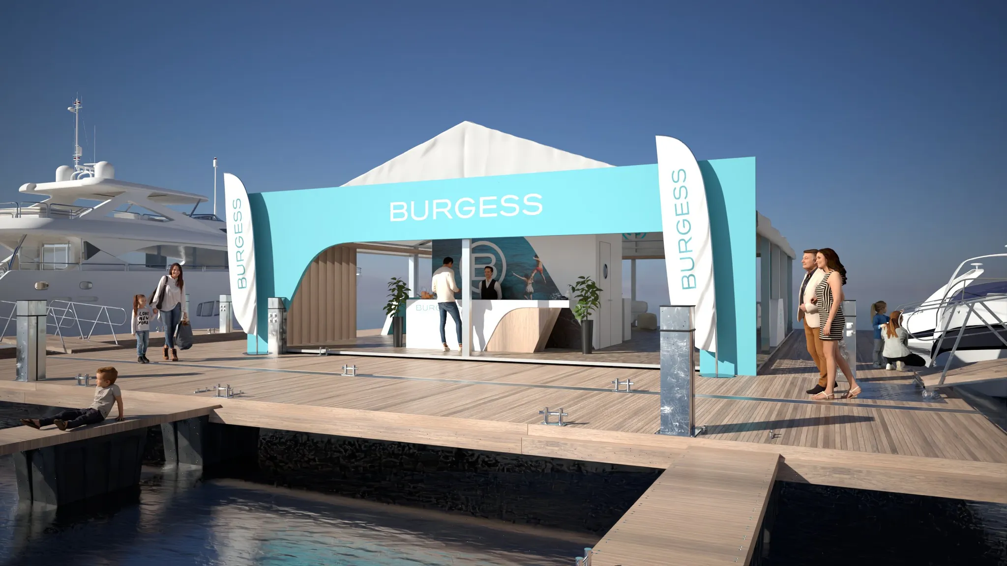 30x40 Île booth design by Reaction Space
